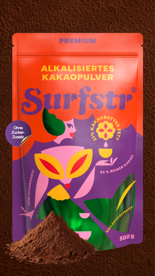 Funktionaler Kakao mit 21% Kakaobutter.